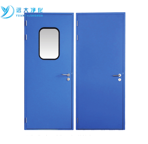 Steel purifying single door