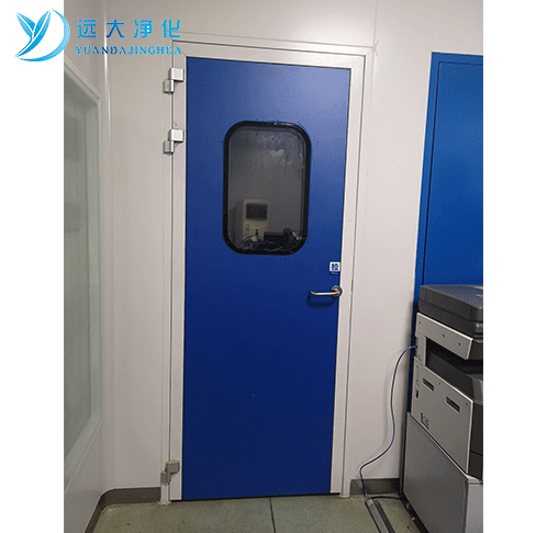 Melamine resin plate purifying single door